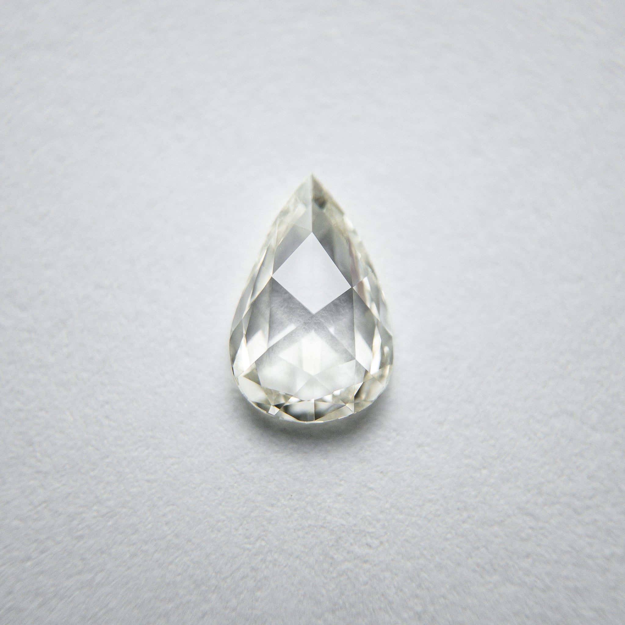 0.52ct 7.48x4.88x1.88mm SI1 K Pear Rosecut 18111-07 - Misfit Diamonds