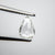 0.53ct 6.83x4.88x1.84mm SI2 D/E Pear Rosecut 18111-08 - Misfit Diamonds