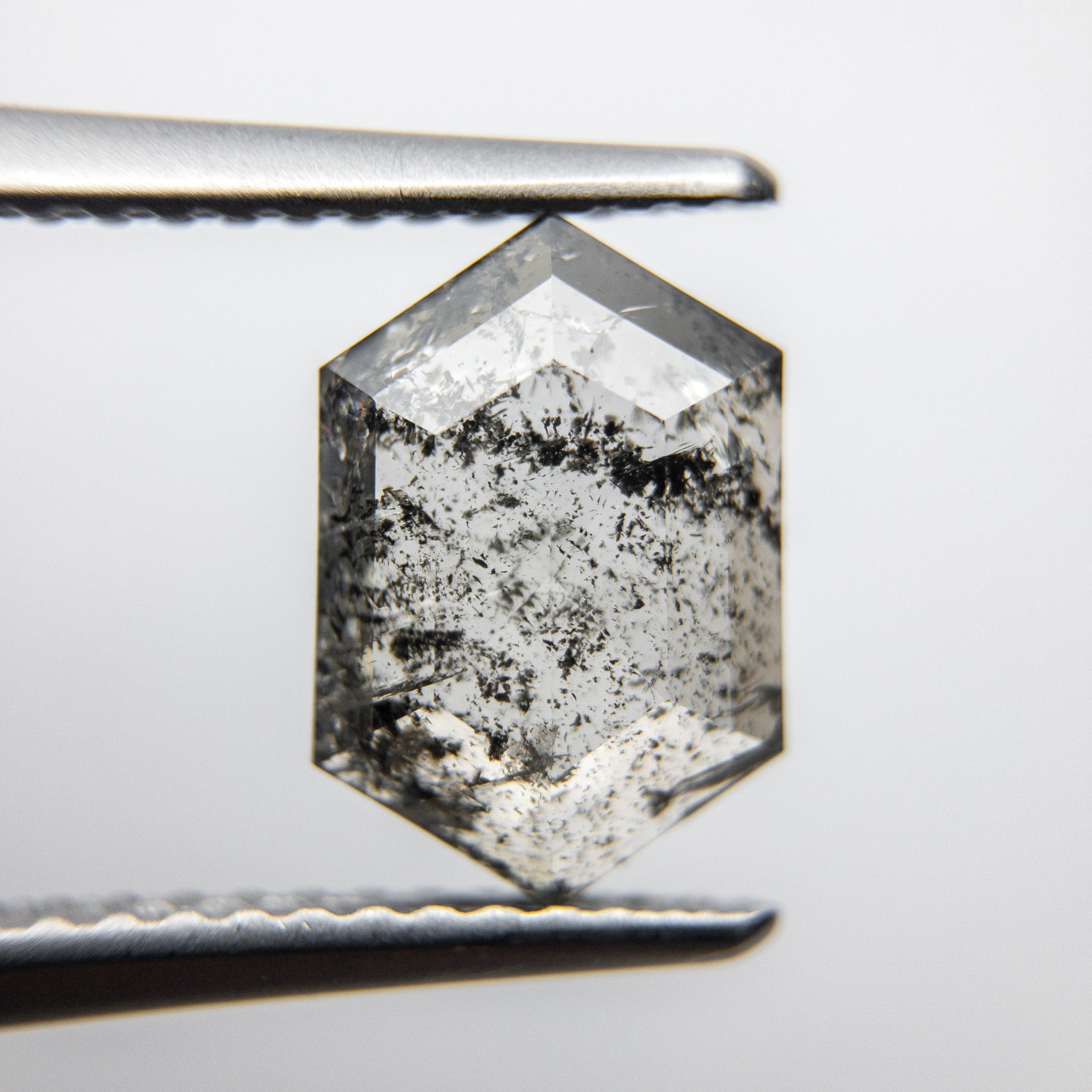 2.01ct 10.08x6.85x2.89mm Hexagon Rosecut 18114-01 - Misfit Diamonds