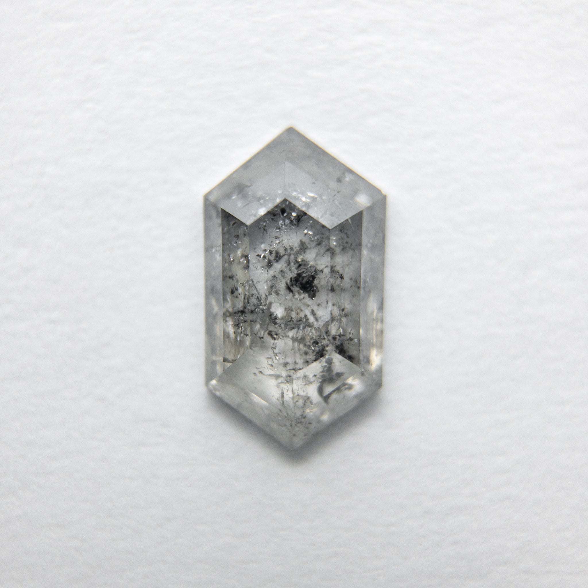 0.77ct 8.32x4.72x2.15mm Hexagon Rosecut 18114-04 - Misfit Diamonds