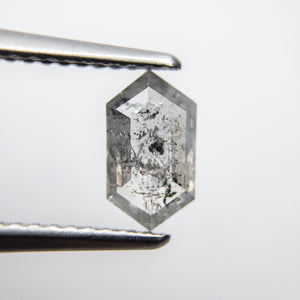 0.77ct 8.32x4.72x2.15mm Hexagon Rosecut 18114-04 - Misfit Diamonds
