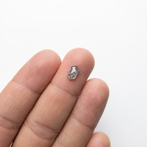 0.77ct 8.32x4.72x2.15mm Hexagon Rosecut 18114-04 - Misfit Diamonds