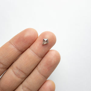 0.60ct 7.69x6.11x2.12mm Kite Rosecut 18116-03 - Misfit Diamonds