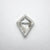 0.91ct 8.31x6.75x2.85mm Kite Rosecut 18116-04 - Misfit Diamonds