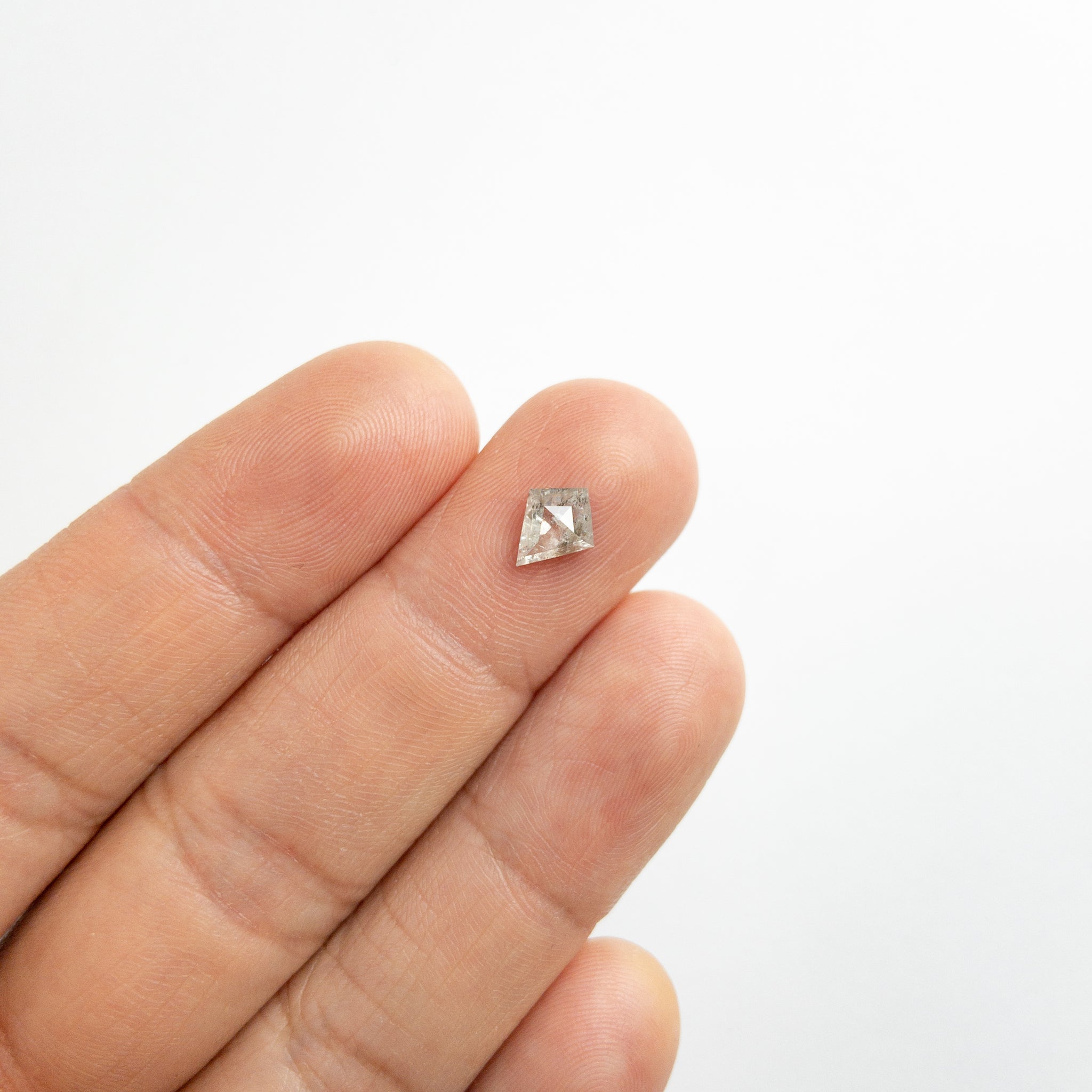 0.91ct 8.31x6.75x2.85mm Kite Rosecut 18116-04 - Misfit Diamonds