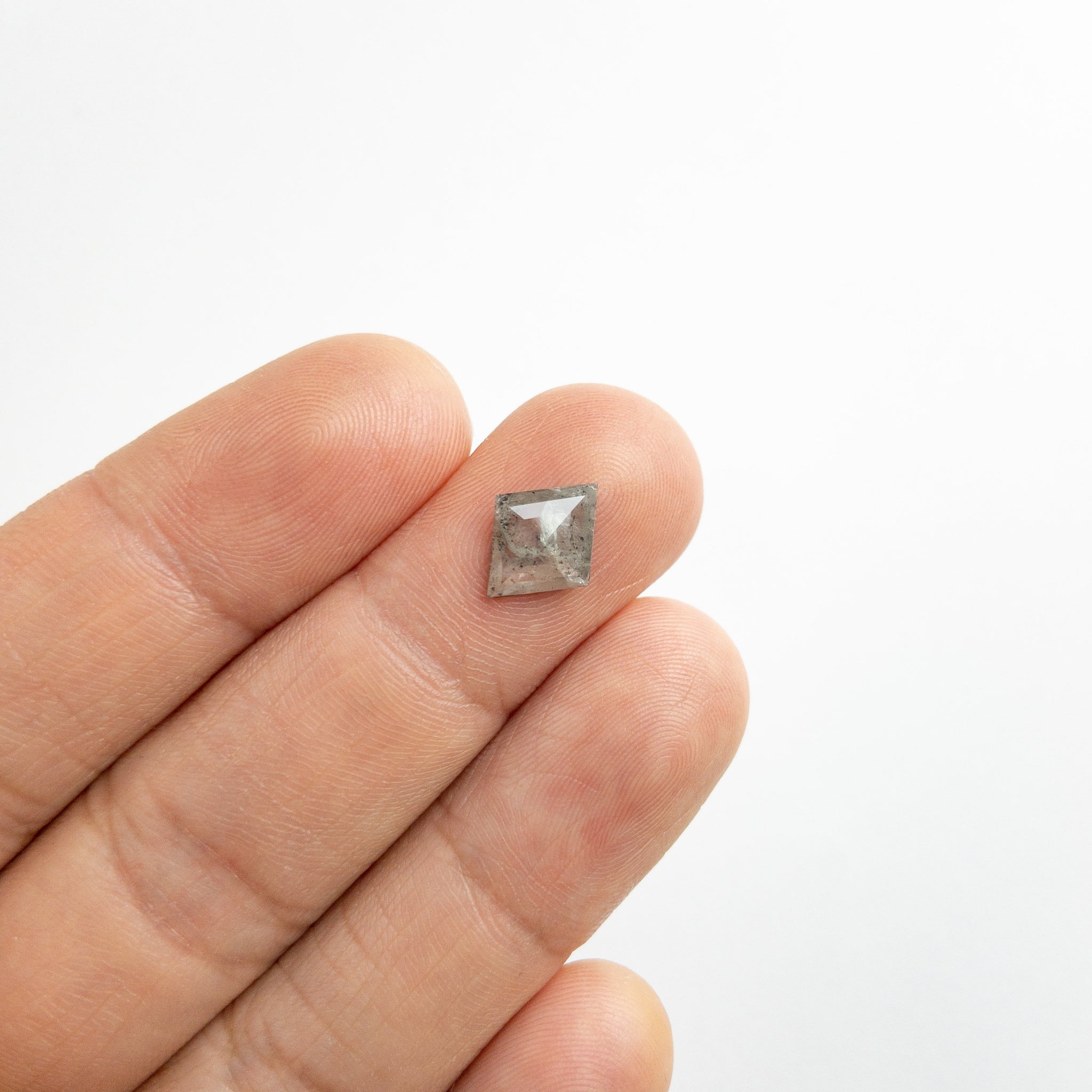1.37ct 11.68x9.46x2.24mm Kite Rosecut 18116-07 - Misfit Diamonds