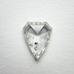 1.26ct 9.37x7.35x2.33mm Shield Rosecut 18117-03 - Misfit Diamonds