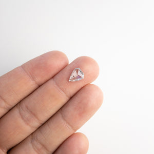 1.26ct 9.37x7.35x2.33mm Shield Rosecut 18117-03 - Misfit Diamonds