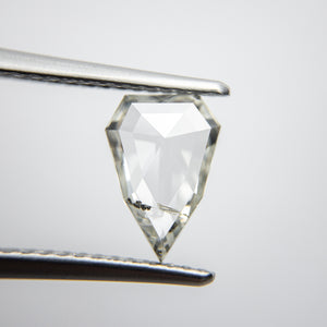 1.10ct 9.25x6.60x2.34mm Shield Rosecut 18117-04 - Misfit Diamonds