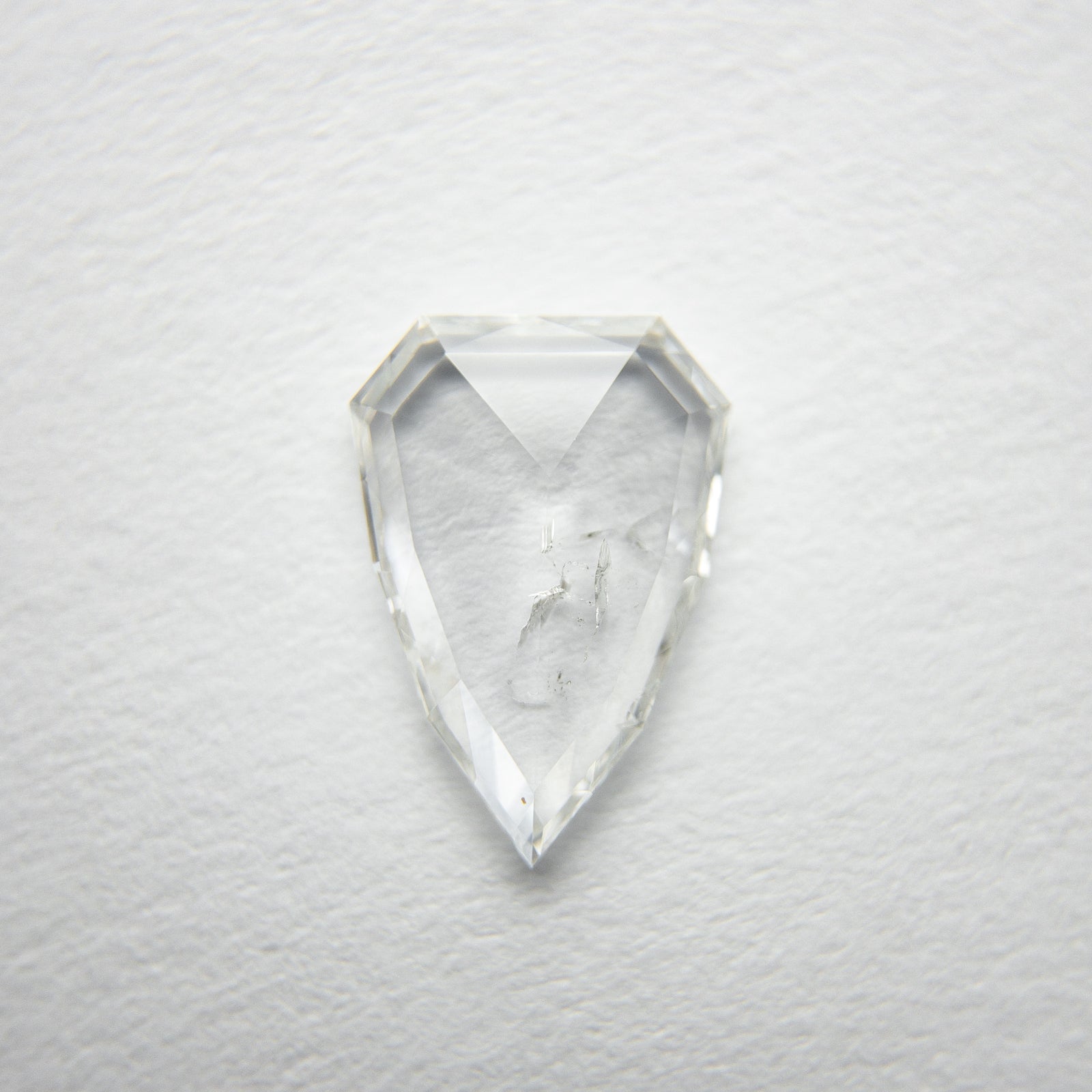 0.74ct 9.01x6.31x1.43mm Shield Rosecut 18117-05 - Misfit Diamonds