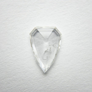 0.74ct 9.01x6.31x1.43mm Shield Rosecut 18117-05 - Misfit Diamonds