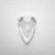 0.74ct 9.01x6.31x1.43mm Shield Rosecut 18117-05 - Misfit Diamonds