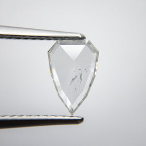 0.74ct 9.01x6.31x1.43mm Shield Rosecut 18117-05 - Misfit Diamonds