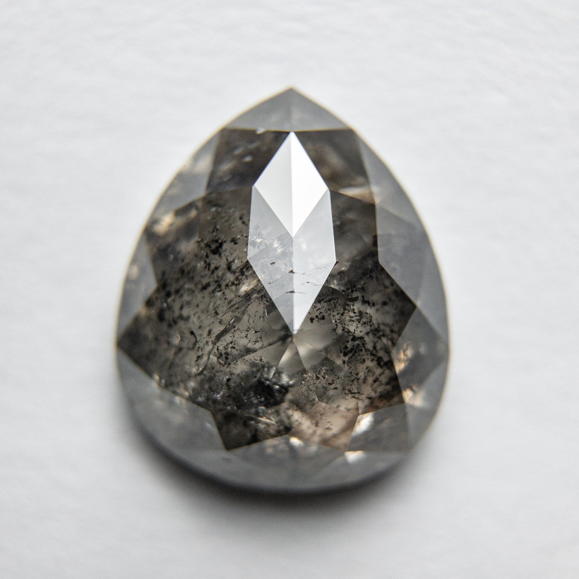 3.18ct 10.94x9.23x3.88mm Pear Rosecut 18119-01 - Misfit Diamonds