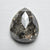 3.18ct 10.94x9.23x3.88mm Pear Rosecut 18119-01 - Misfit Diamonds
