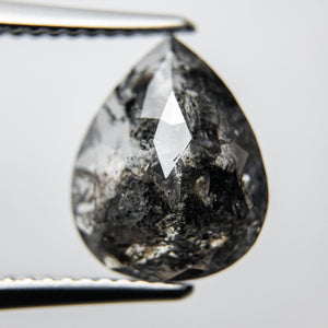 3.09ct 11.87x9.51x3.70mm Pear Rosecut 18119-02 - Misfit Diamonds