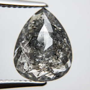 3.43ct 13.03x10.39x3.34mm Pear Rosecut 18119-03 - Misfit Diamonds