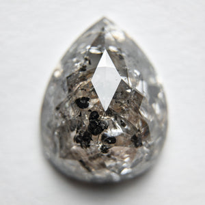 5.17ct 13.34x10.54x4.81mm Pear Rosecut 18119-07 - Misfit Diamonds