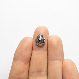 5.17ct 13.34x10.54x4.81mm Pear Rosecut 18119-07 - Misfit Diamonds