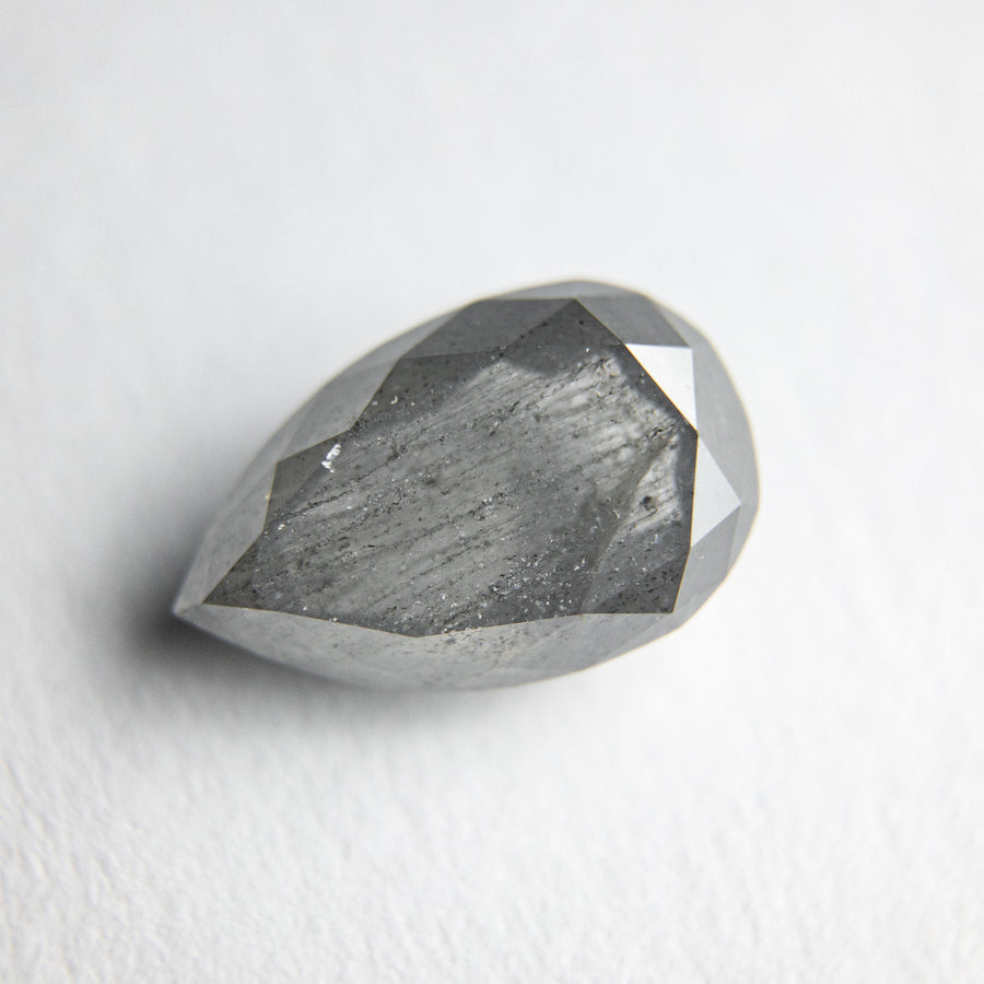 2.25ct 9.91x6.39x4.03mm Pear Double Cut 18119-08 - Misfit Diamonds