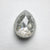 2.38ct 9.28x7.55x4.14mm Pear Double Cut 18119-09 - Misfit Diamonds
