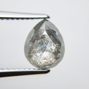 2.38ct 9.28x7.55x4.14mm Pear Double Cut 18119-09 - Misfit Diamonds