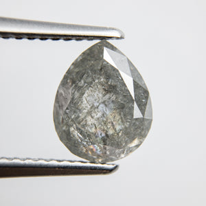 2.38ct 9.28x7.55x4.14mm Pear Double Cut 18119-09 - Misfit Diamonds