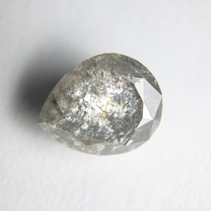 2.38ct 9.28x7.55x4.14mm Pear Double Cut 18119-09 - Misfit Diamonds