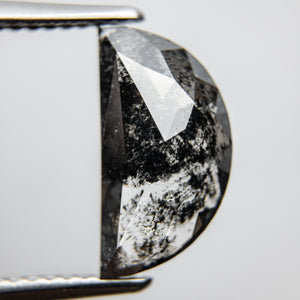 3.47ct 13.58x7.33x3.75mm Half Moon Rosecut 18119-20 - Misfit Diamonds