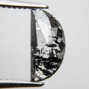 2.99ct 13.13x6.46x4.16mm Half Moon Rosecut 18119-21 - Misfit Diamonds