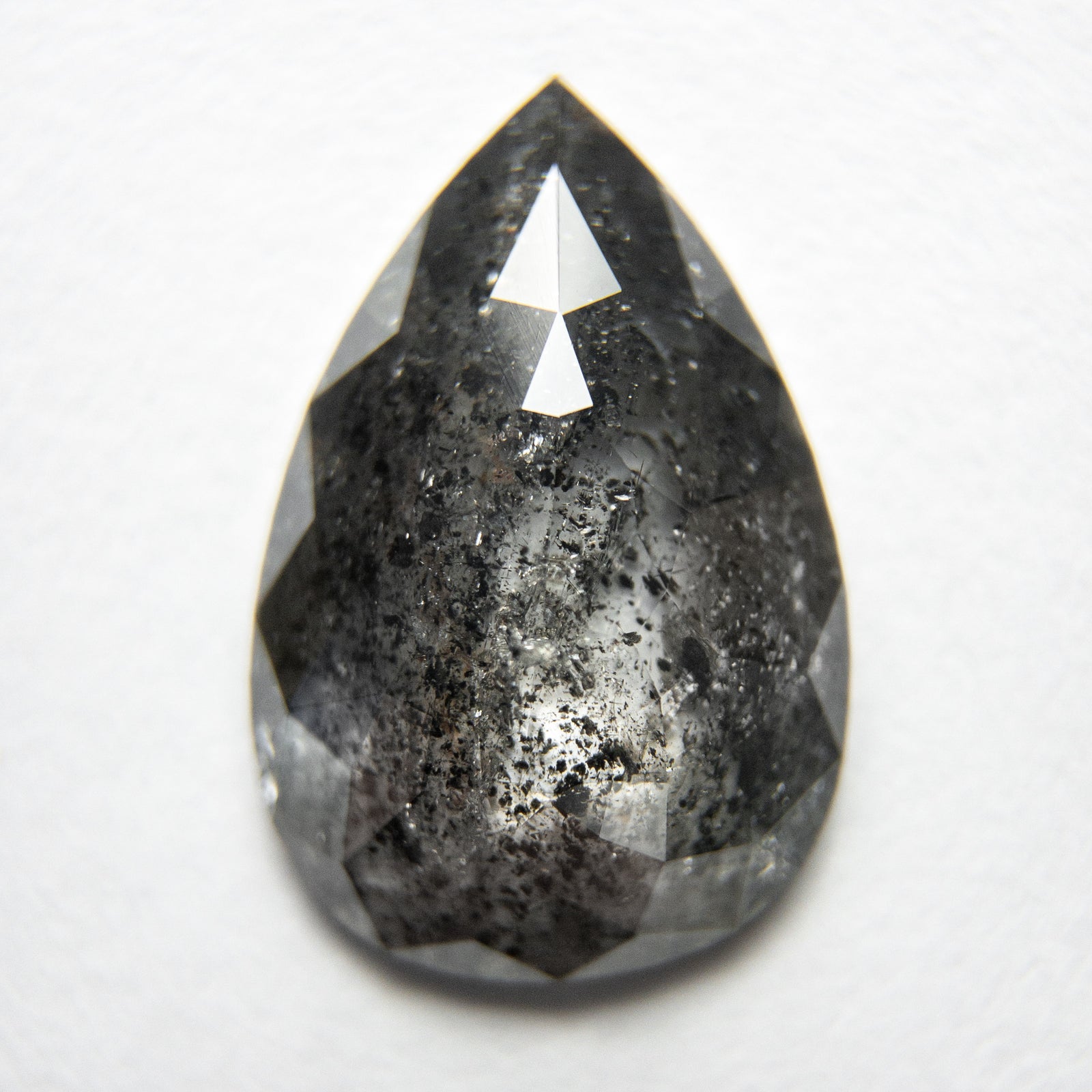 3.57ct 14.48x9.95x3.26mm Pear Rosecut 18120-01 - Misfit Diamonds