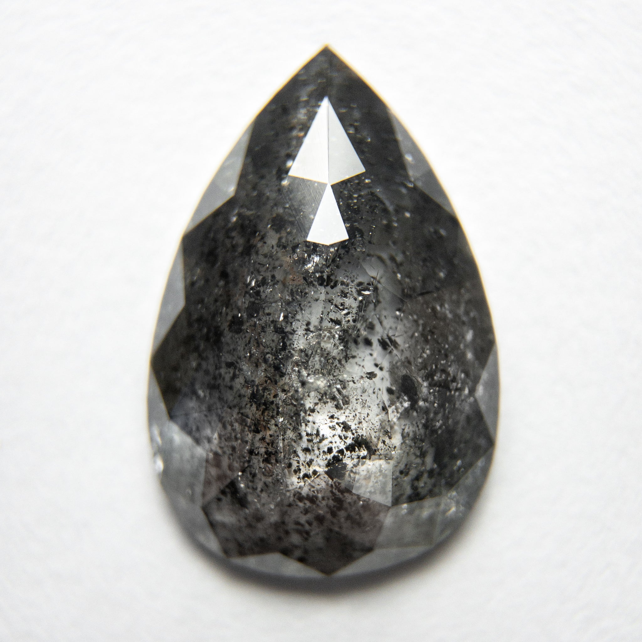 3.57ct 14.48x9.95x3.26mm Pear Rosecut 18120-01 - Misfit Diamonds