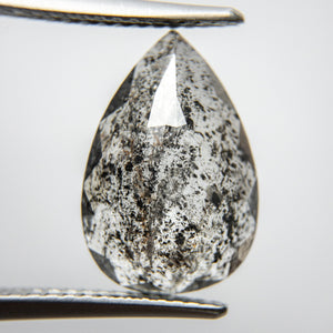 3.57ct 14.48x9.95x3.26mm Pear Rosecut 18120-01 - Misfit Diamonds