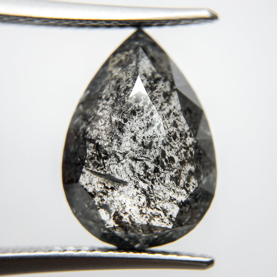 4.87ct 14.69x10.54x3.92mm Pear Rosecut 18120-02 - Misfit Diamonds