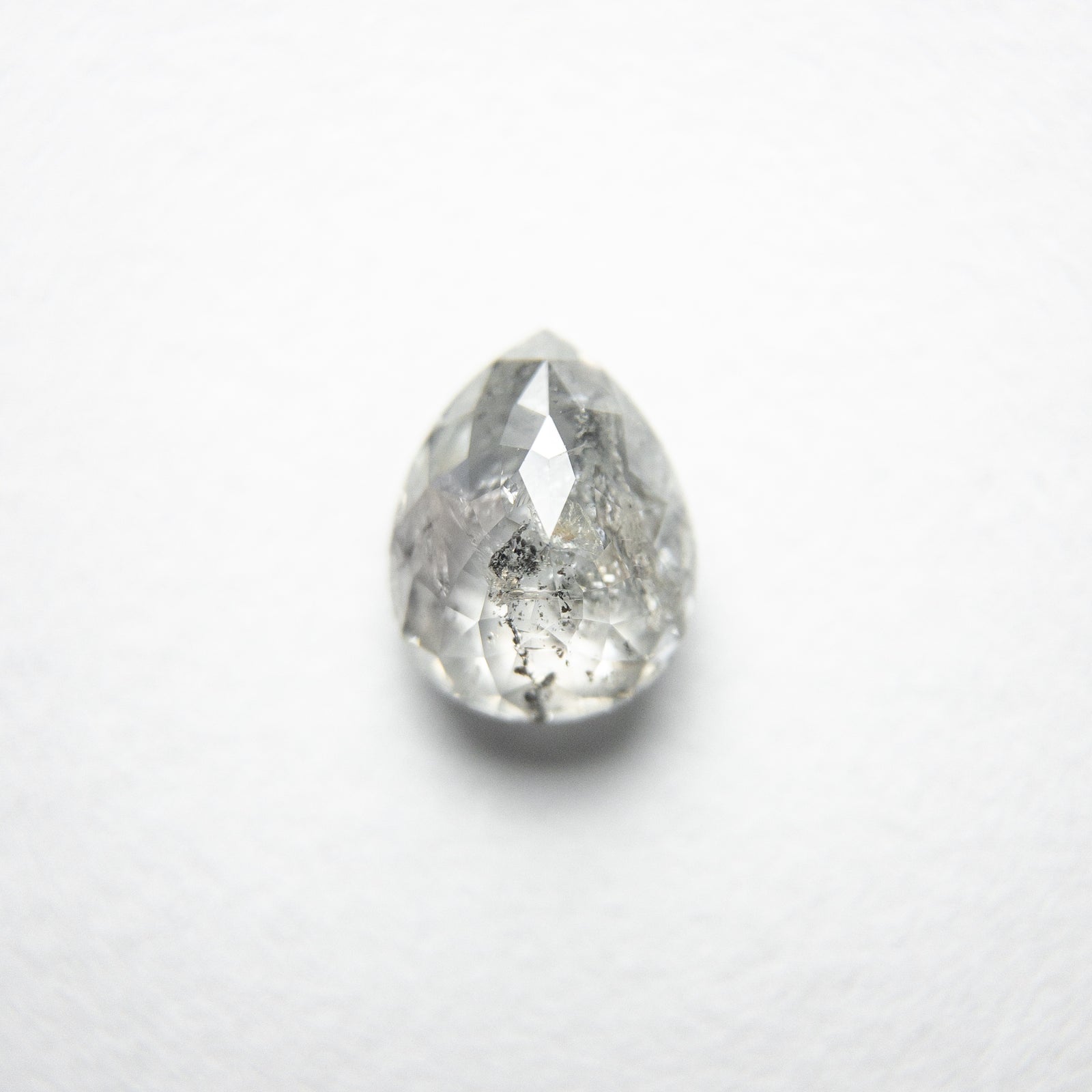 0.84ct 6.77x5.31x2.98mm Pear Double Cut 18120-03 - Misfit Diamonds