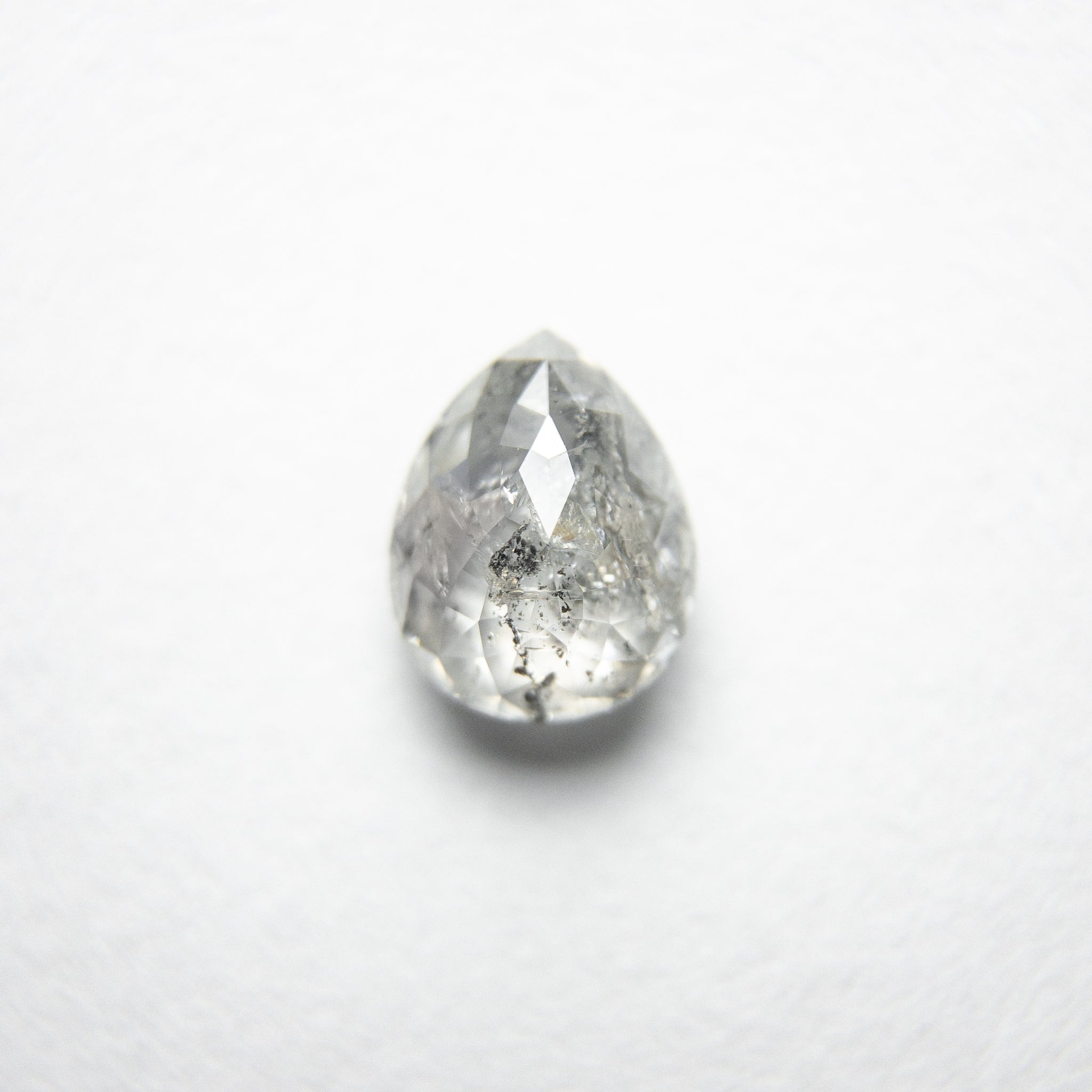 0.84ct 6.77x5.31x2.98mm Pear Double Cut 18120-03 - Misfit Diamonds