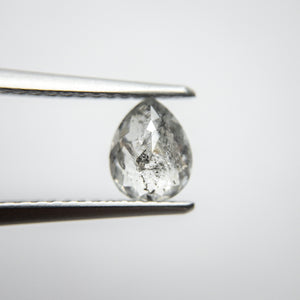 0.84ct 6.77x5.31x2.98mm Pear Double Cut 18120-03 - Misfit Diamonds