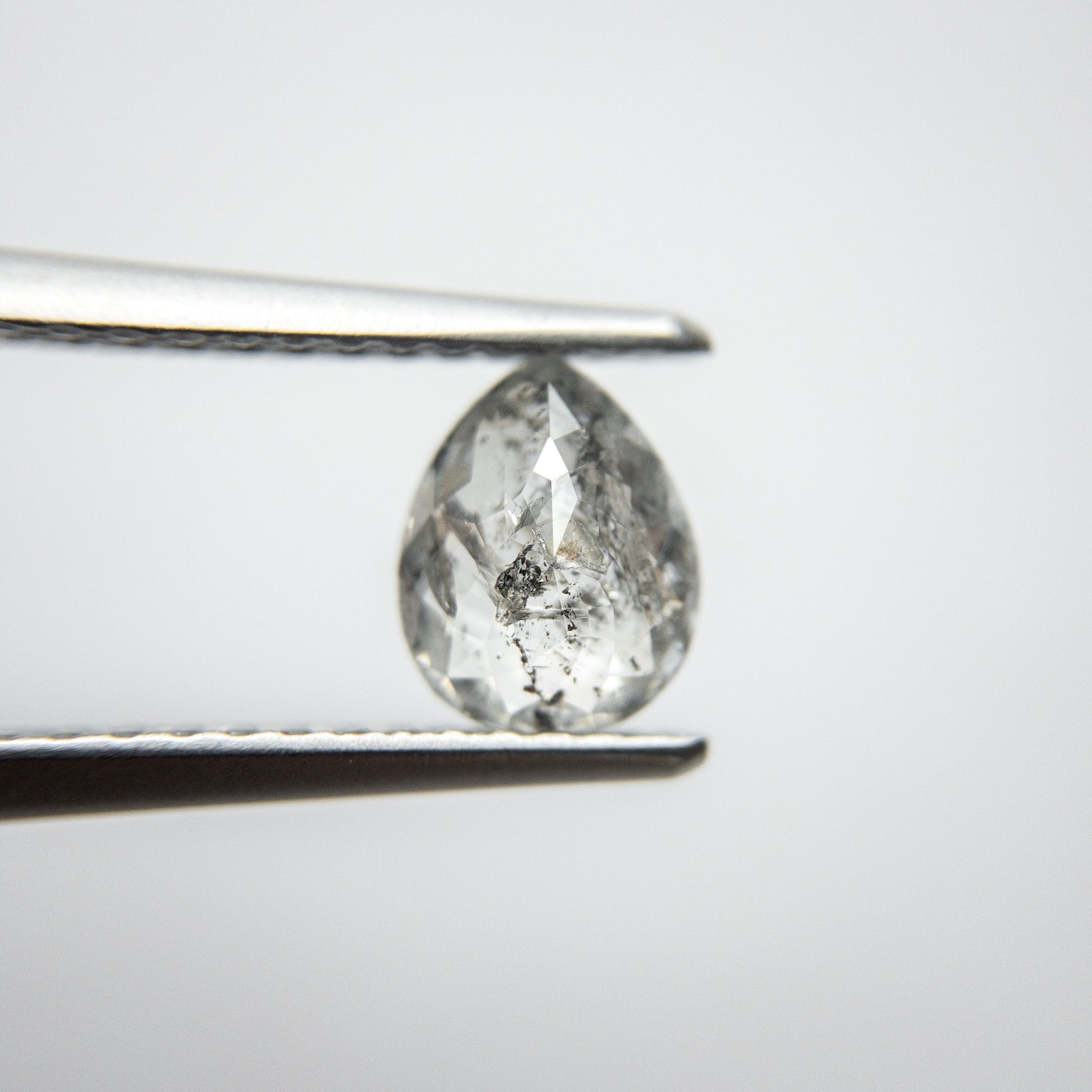 0.84ct 6.77x5.31x2.98mm Pear Double Cut 18120-03 - Misfit Diamonds