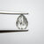 0.84ct 6.77x5.31x2.98mm Pear Double Cut 18120-03 - Misfit Diamonds