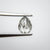 0.84ct 6.77x5.31x2.98mm Pear Double Cut 18120-03 - Misfit Diamonds
