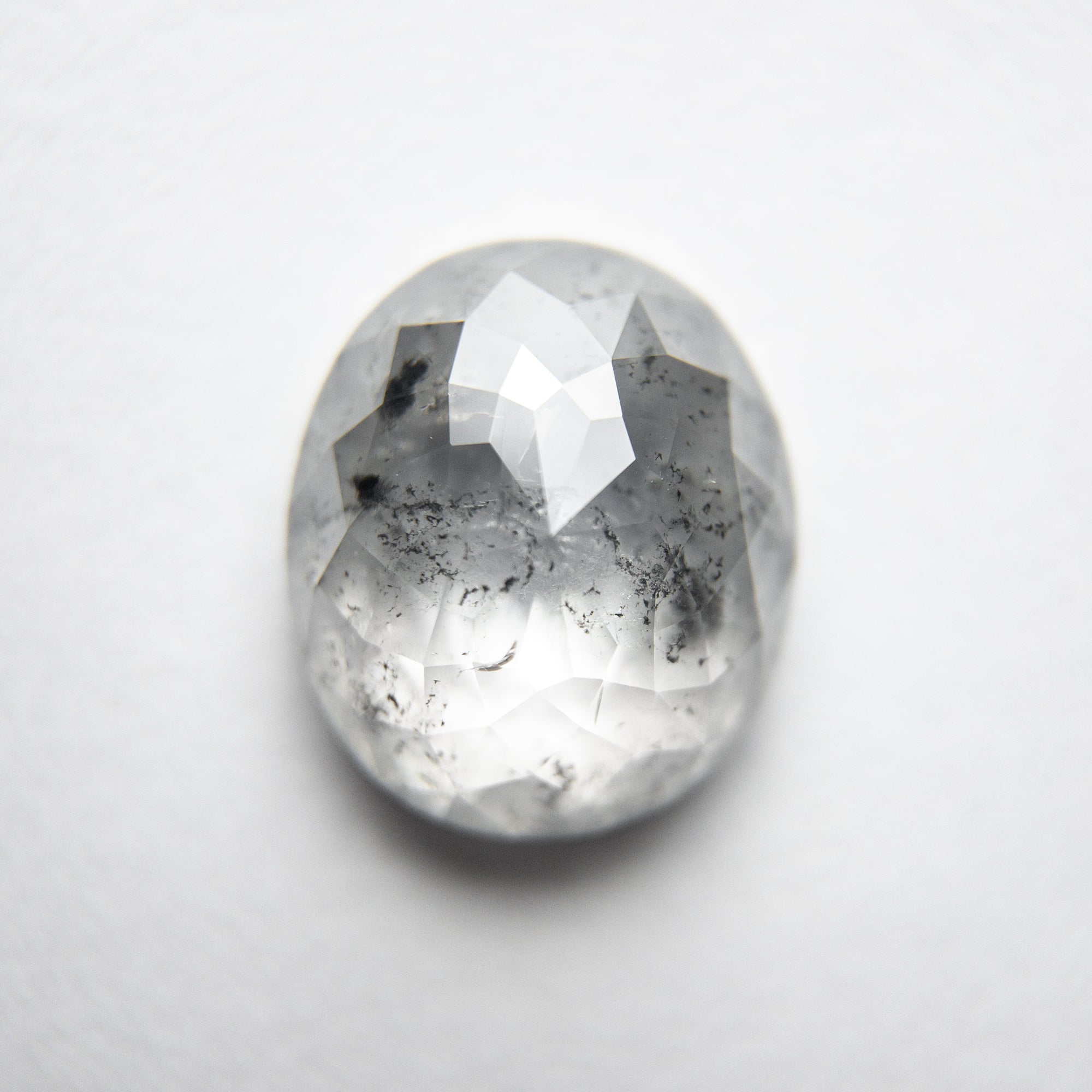 3.41ct 10.18x8.84x4.14mm Oval Rosecut 18121-05 - Misfit Diamonds
