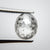3.41ct 10.18x8.84x4.14mm Oval Rosecut 18121-05 - Misfit Diamonds