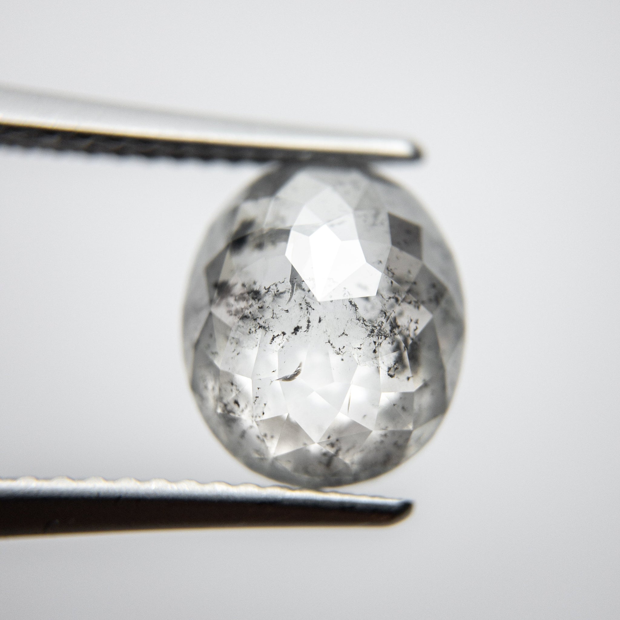 3.41ct 10.18x8.84x4.14mm Oval Rosecut 18121-05 - Misfit Diamonds