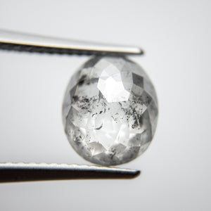 3.41ct 10.18x8.84x4.14mm Oval Rosecut 18121-05 - Misfit Diamonds