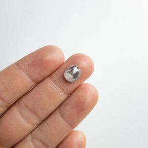 3.41ct 10.18x8.84x4.14mm Oval Rosecut 18121-05 - Misfit Diamonds