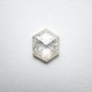0.74ct 6.95x5.54x2.34mm Hexagon Rosecut 18121-08 - Misfit Diamonds