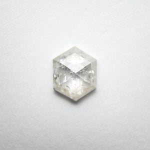 0.74ct 6.95x5.54x2.34mm Hexagon Rosecut 18121-08 - Misfit Diamonds