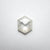 0.74ct 6.95x5.54x2.34mm Hexagon Rosecut 18121-08 - Misfit Diamonds
