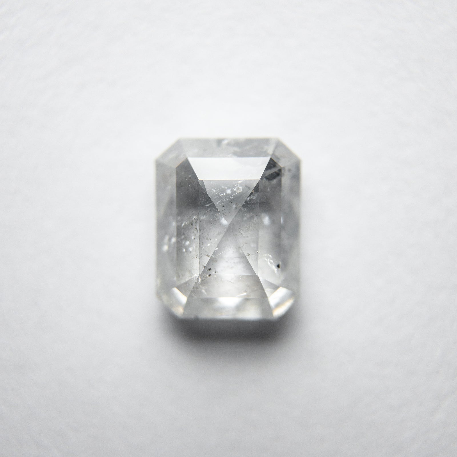 1.69ct 7.35x5.95x3.44mm Cut Corner Rectangle Rosecut 18121-13 - Misfit Diamonds
