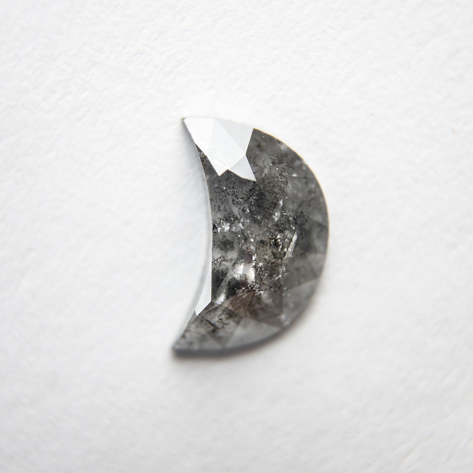 0.98ct 8.82x5.83x2.60mm Crescent Moon Rosecut 18125-01 - Misfit Diamonds